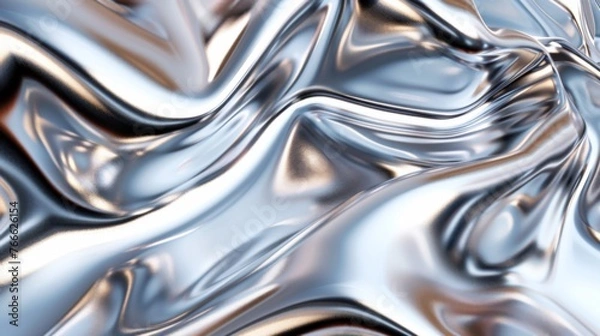 Fototapeta  The sleek, shiny texture of this background gives it a modern, futuristic look.