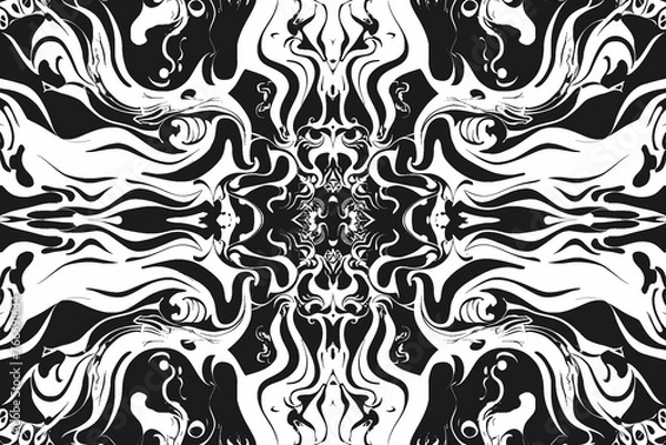 Obraz black and white background