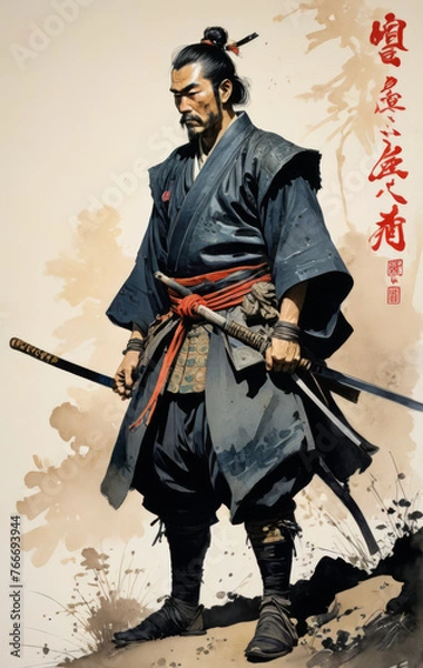 Fototapeta Samurai