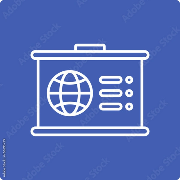 Obraz Geography Icon