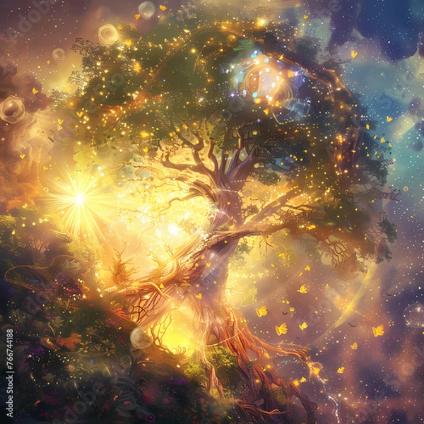 Fototapeta magic tree 