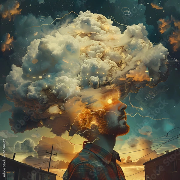 Fototapeta inside of the mind