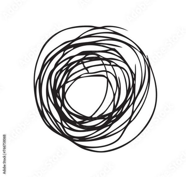 Fototapeta grunge background vector texture of the circle