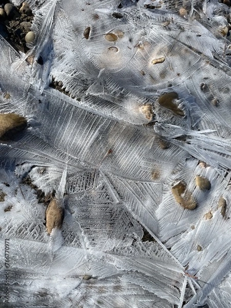 Obraz ice on the river