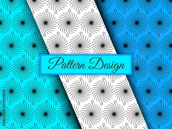 Fototapeta Collection of Geometric minimalist lines pattern set Design