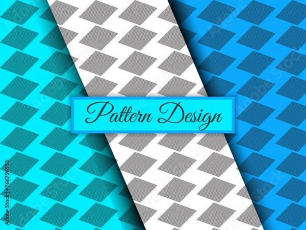 Fototapeta Collection of Geometric minimalist lines pattern set Design