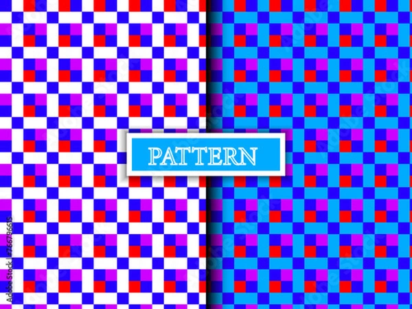 Fototapeta Collection of Geometric minimalist lines pattern set Design