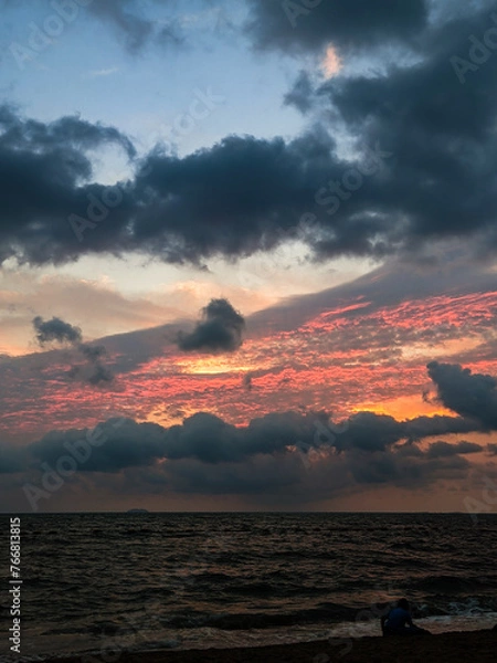 Obraz sunset over the sea