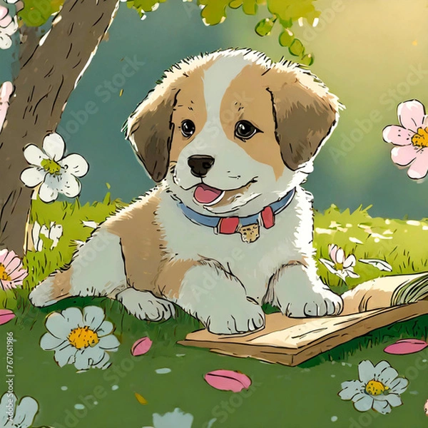 Obraz 귀여운 강아지