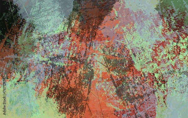 Fototapeta Abstract grunge texture splash paint background