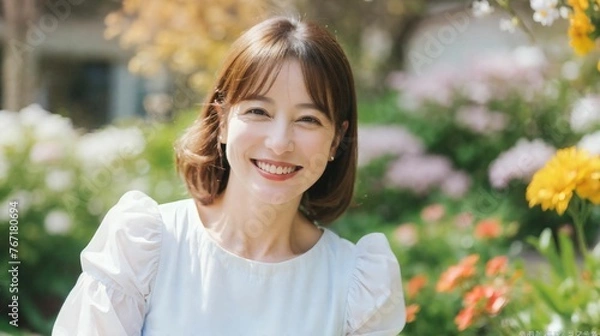 Obraz 春の女性/Women in Spring