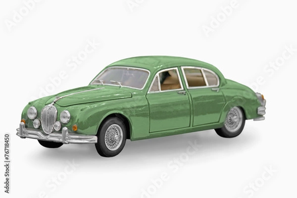Obraz jaguar mark 2, Toy car