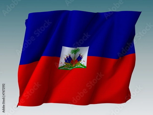 Obraz Flag of Haiti