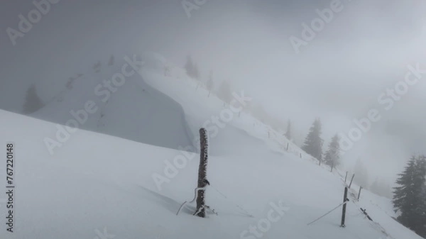 Obraz Schnee und Berge