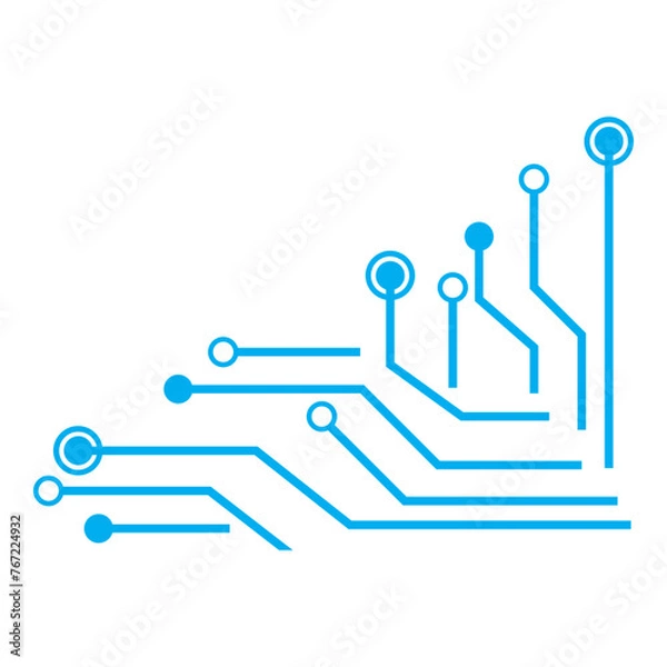 Obraz circuit board icon