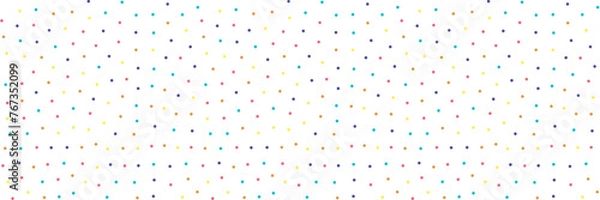 Fototapeta Summer Dots - Seamless Repeat Dot Pattern - Small.
