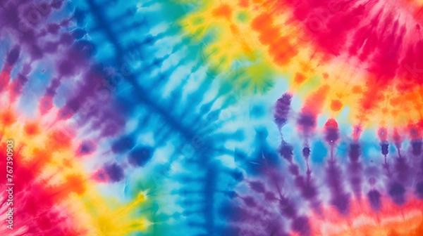 Obraz Tiedye style background wallpaper, tie-dye pattern