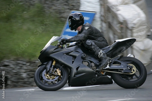 Fototapeta TT Race Rides