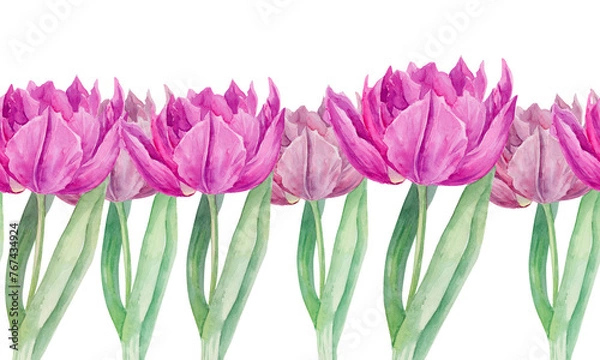 Obraz tulip pattern 11