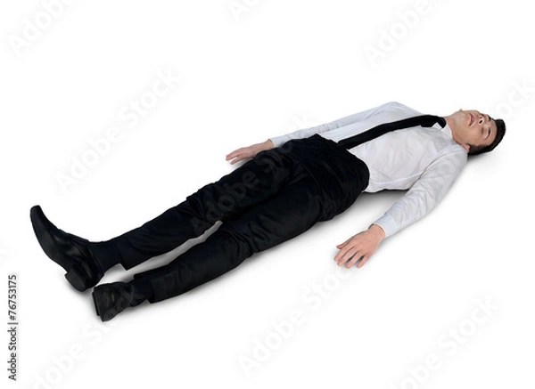 Obraz Business man very tired