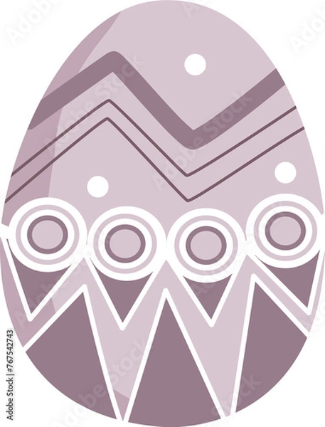 Obraz line on eater egg