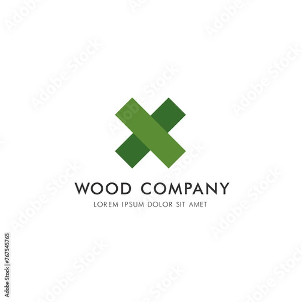 Fototapeta abstract concept logo design, vector illustration
