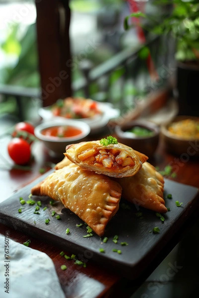 Obraz grilled salmon steak