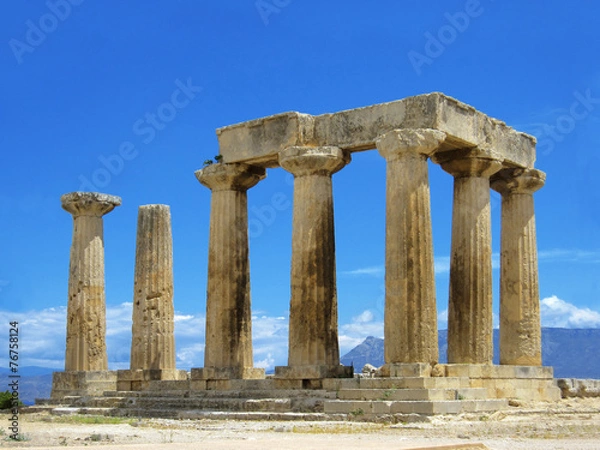 Fototapeta the columns in Greece