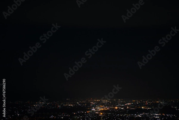 Fototapeta 姨捨の夜景