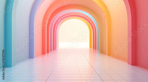 Fototapeta Soft color background scene