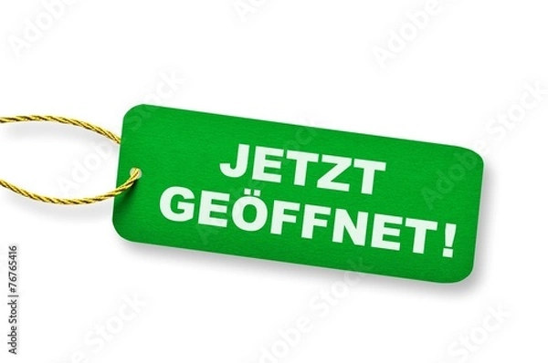 Obraz JETZT GEÖFFNET !