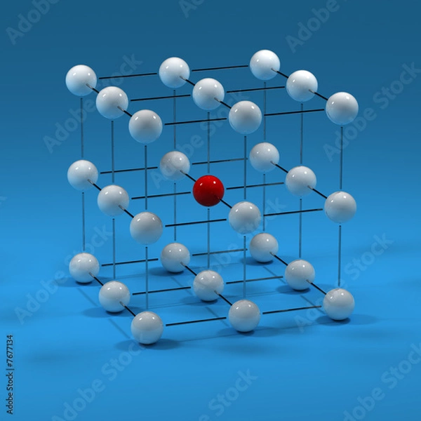 Fototapeta Cube Mesh