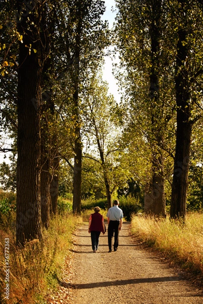 Obraz Abendspaziergang