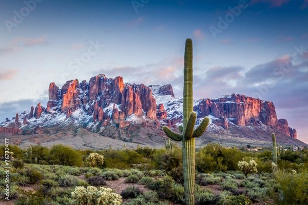 Obraz Superstition Mountains