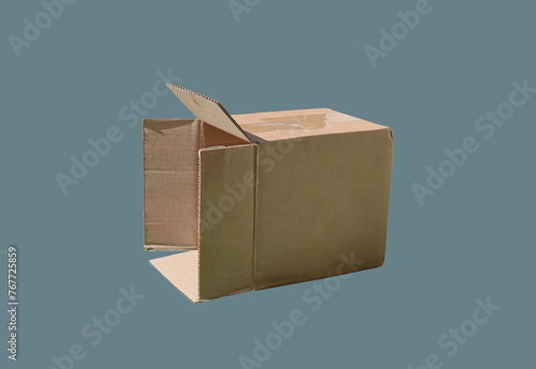 Obraz Cheap cardboard box.