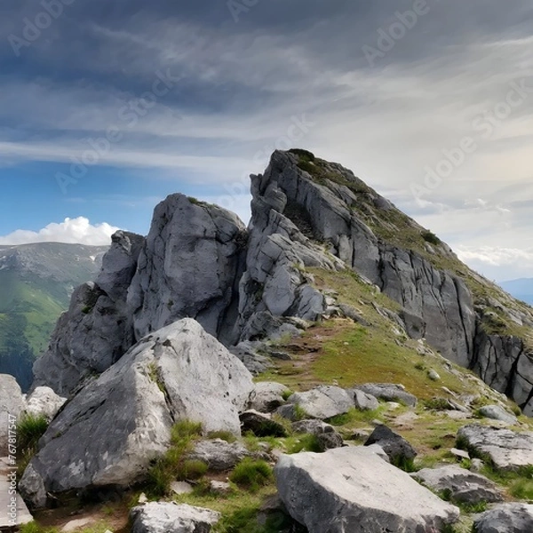 Obraz rocks in the mountains