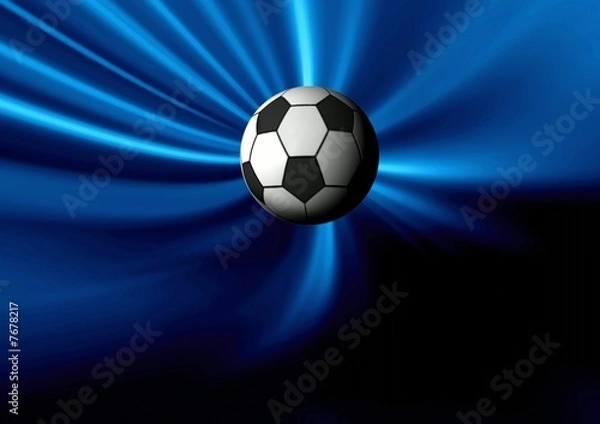 Fototapeta Football. Space abstract