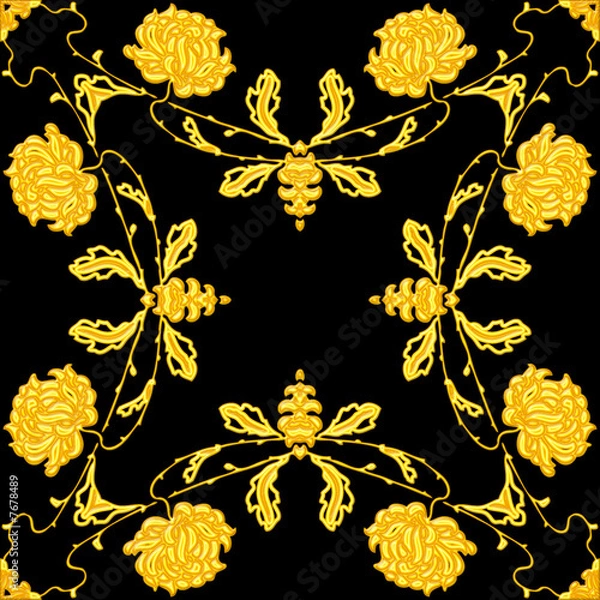 Fototapeta Floral ornament