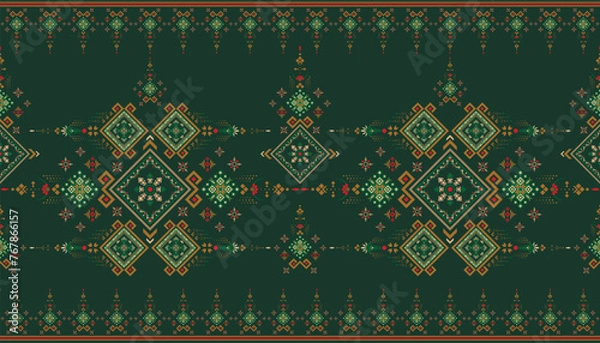 Fototapeta Fabric Pattern_A18