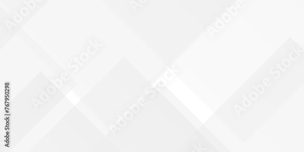 Fototapeta Vector abstract lines white square triangle wave creative technology minimal creative lined digital Shapes. modern gradient digital futuristic blank light backdrop background.