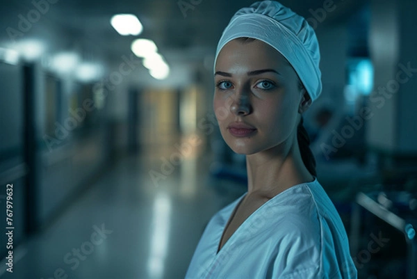 Fototapeta portrait of a doctor