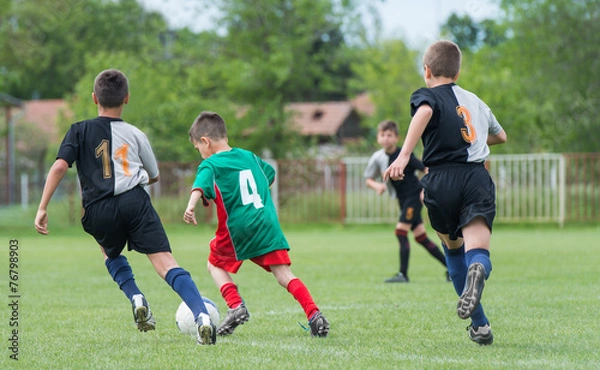 Fototapeta kids' soccer