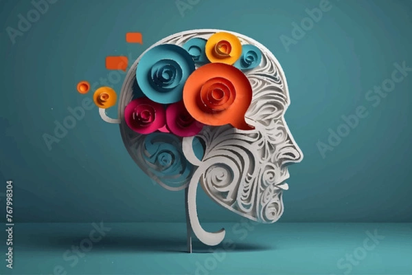 Fototapeta background with circles