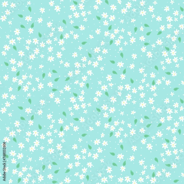 Obraz Spring pattern with abstract flowers