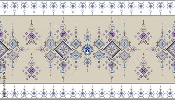 Fototapeta Fabric Pattern_A19