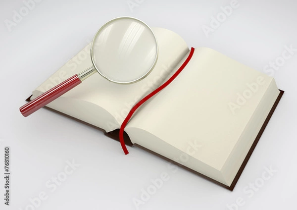 Obraz LIVRE OUVERT+LOUPE