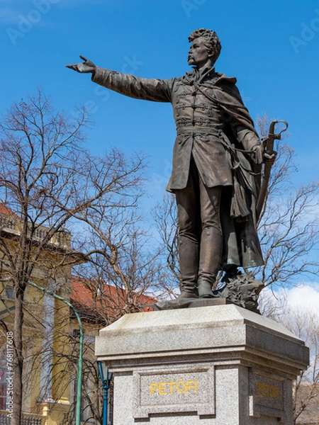 Obraz Petőfi Sándor statue 