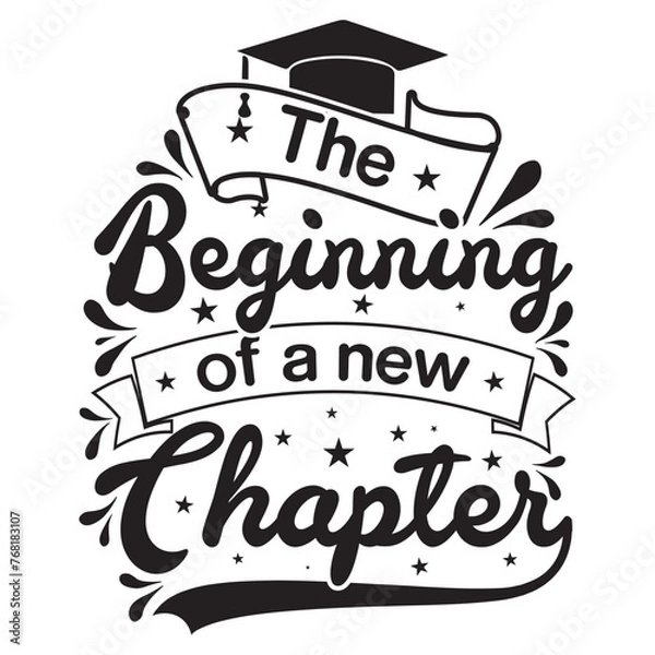 Obraz the beginning of a new chapter