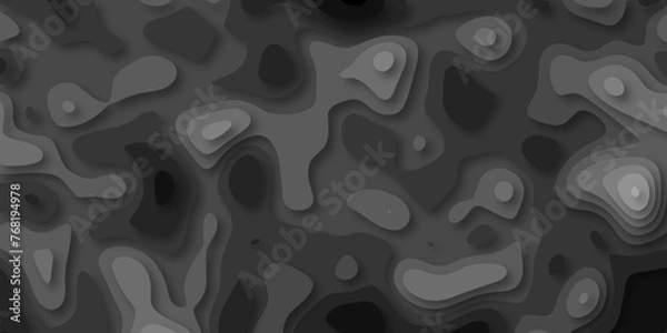 Fototapeta 3D Stylized topographic contour map. Geography scheme and terrain. Topography grid map. Contour map background. Geographic line mountain relief. Abstract lines or wavy backdrop background.