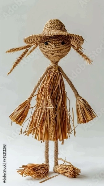 Fototapeta straw doll amulet.